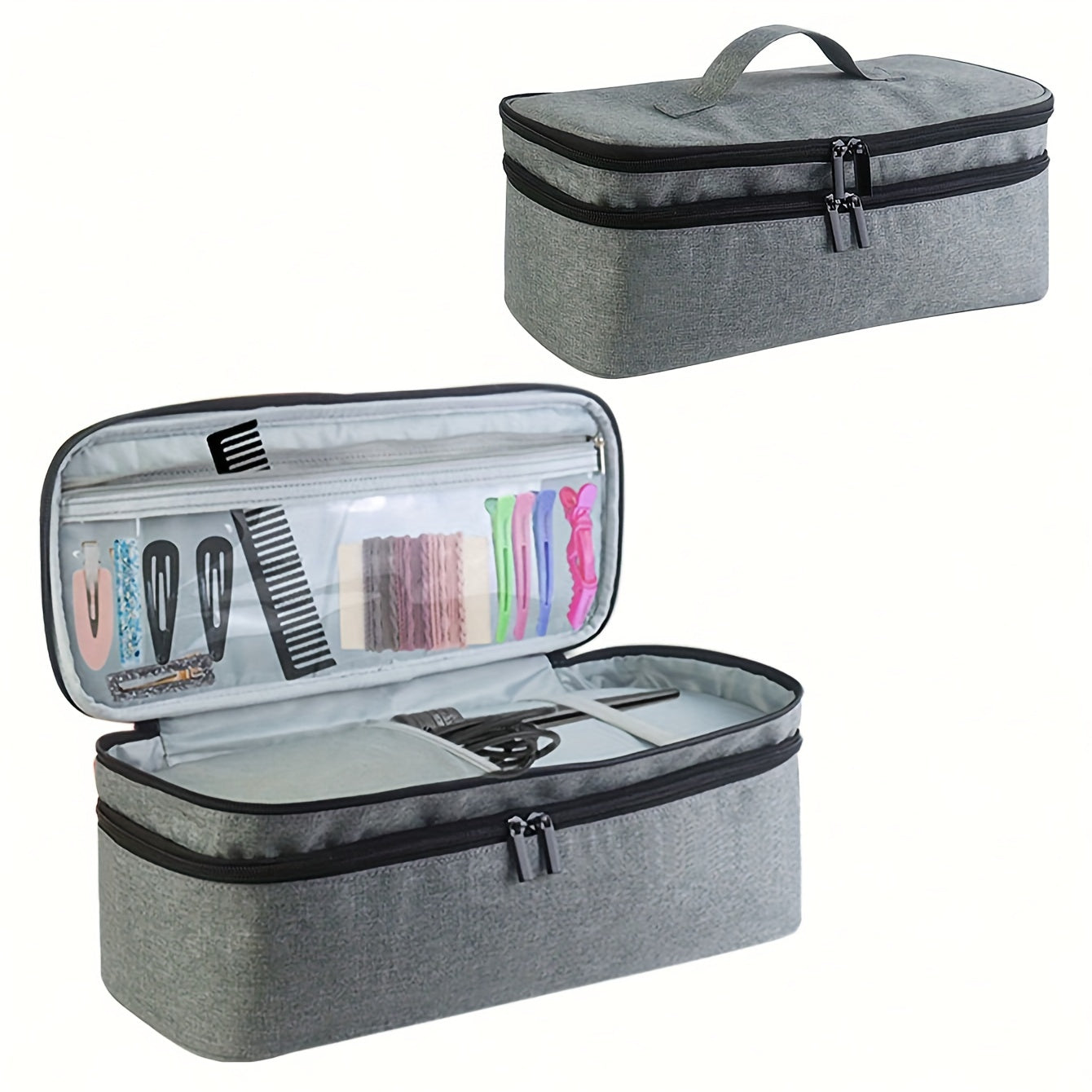 Waverly | Double-Layer Travel Cosmetic Organiser
