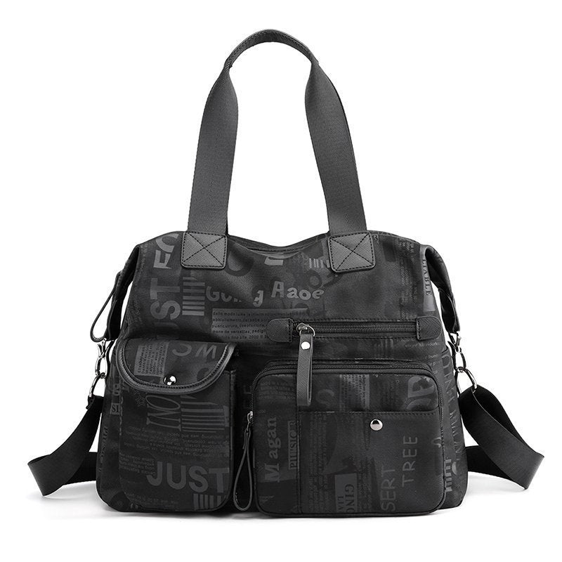 Remy | Vintage Print Crossbody Travel Tote