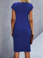 Ava | Chic Crew Neck Dress – Effortless Day-to-Night Sophistication