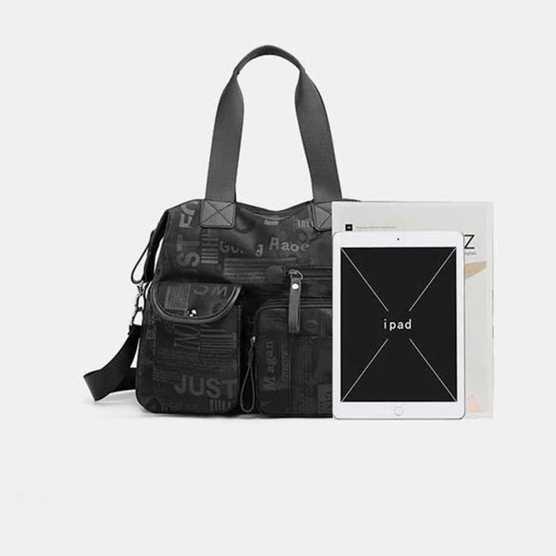Remy | Vintage Print Crossbody Travel Tote