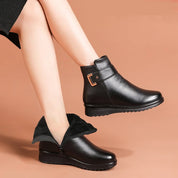 Allie | Cozy Ankle Boots – Your Winter-Ready Essential