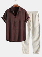 KANE | Chic Shirt and Trouser Ensemble