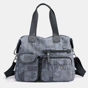 Remy | Vintage Print Crossbody Travel Tote