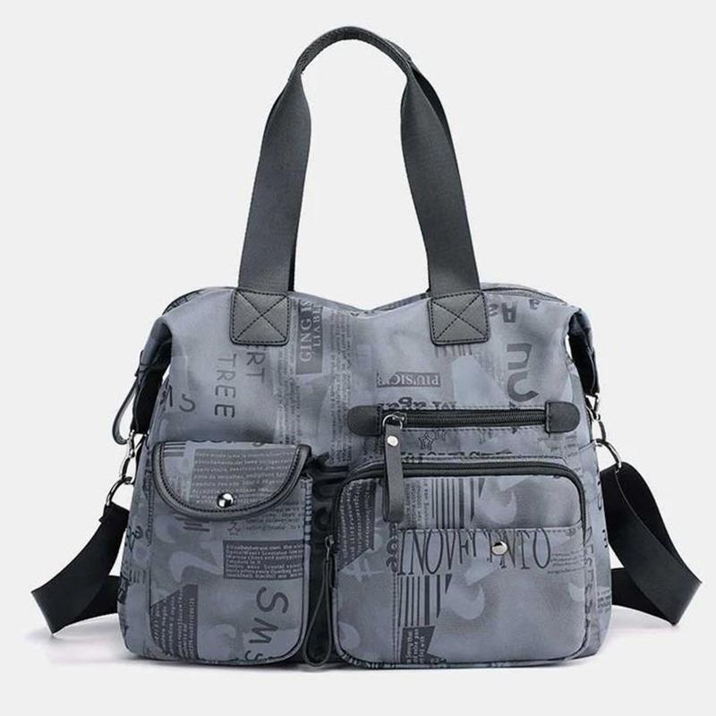 Remy | Vintage Print Crossbody Travel Tote