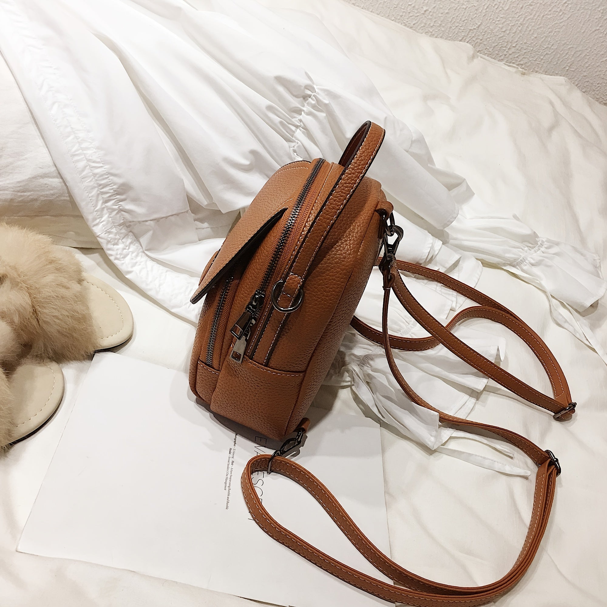 Halle | Mini Flap Convertible Crossbody Handbag
