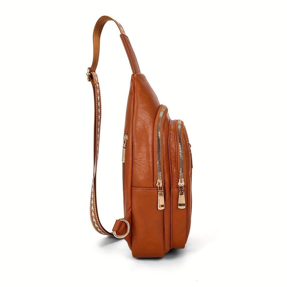 Zaria | Vintage Charm Large Crossbody Bag