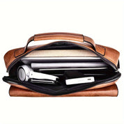 Emmanuel | Stylish Leather Small Crossbody Messenger Bag