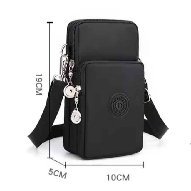 Danielle | Compact & Lightweight Multi-Compartments Crossbody Bag