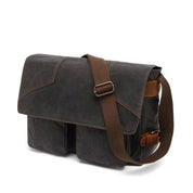 Zachary | Waterproof Canvas Crossbody Messenger Bag