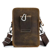 Lachlan | Men's Retro Leather Small Crossbody Shoulder Sling Bag