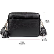 Hattie | Triple Zip Women's Crossbody Travel Bag