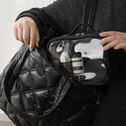 Baylee | Clear Crossbody Travel Cosmetic Bag Organiser