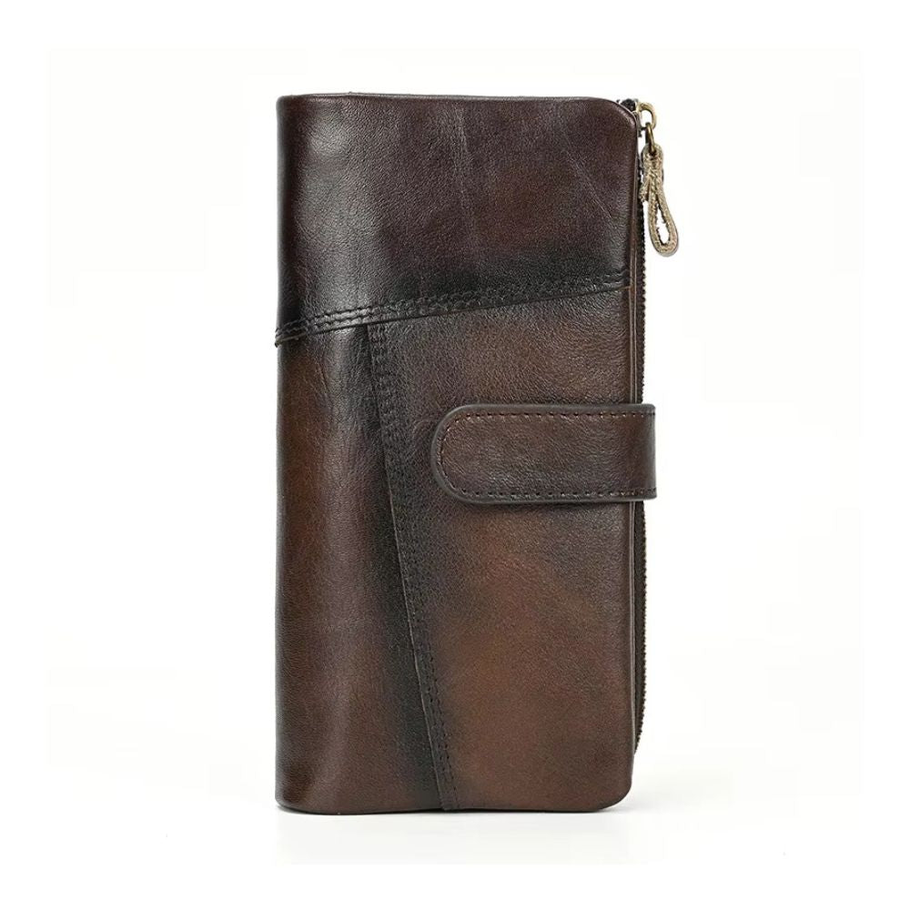 Hunter | Vintage Genuine Leather Travel Wallet with RFID Blocking