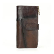 Hunter | Vintage Genuine Leather Travel Wallet with RFID Blocking