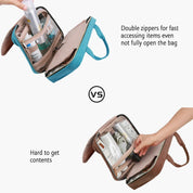 Ultimate Space-Saving Toiletry Bag