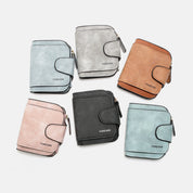 Chic Retro Multi-Slot Wallet for Women