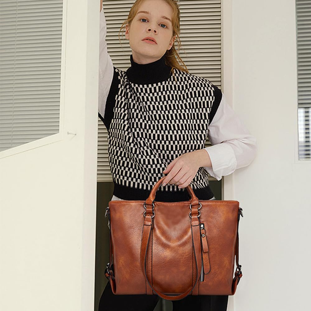Vada | Women's Vintage Chic PU Leather Crossbody Handbag