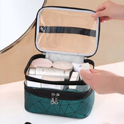 Winona | Lightweight Multiple Pockets & Compartments Cosmetic Organizer
