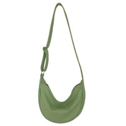 Stylish Violet Dumpling Crossbody Bag for Fashion-Forward Women