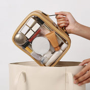 Baylee | Clear Crossbody Travel Cosmetic Bag Organiser