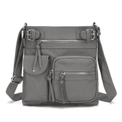 Kallie | Vegan Mushroom Multi-Pocket Crossbody Bag