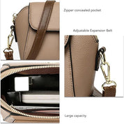 Chaya | Women's Compact Leather Crossbody Sling Handbag