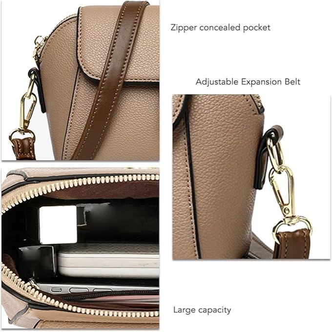 Chaya | Women's Compact Leather Crossbody Sling Handbag