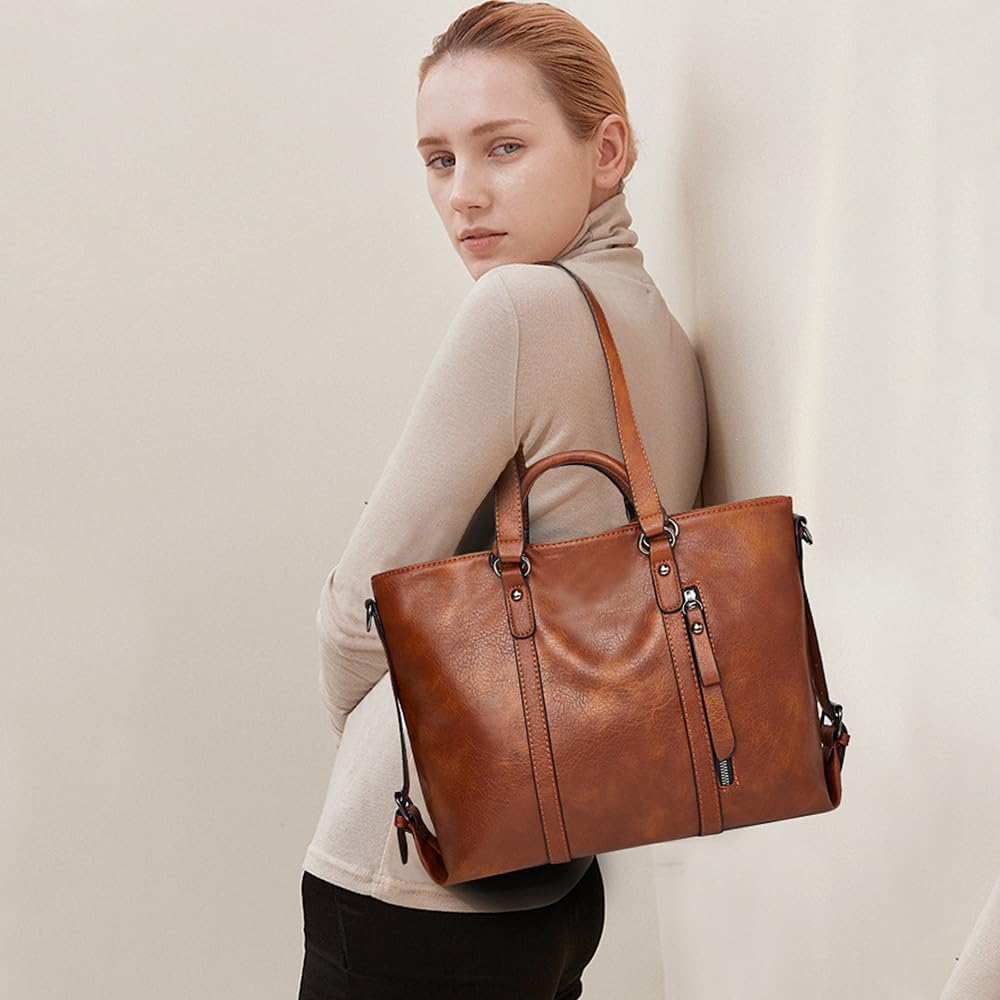 Vada | Women's Vintage Chic PU Leather Crossbody Handbag