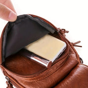 Willa | Women's Lightweight PU Leather Small Crossbody Sling Handbag