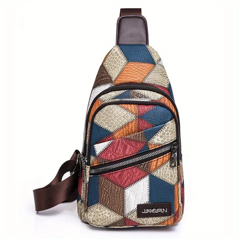 Keily | Women's Embossed Colorblock Crossbody Bag