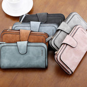 Chic Retro Multi-Slot Wallet for Women