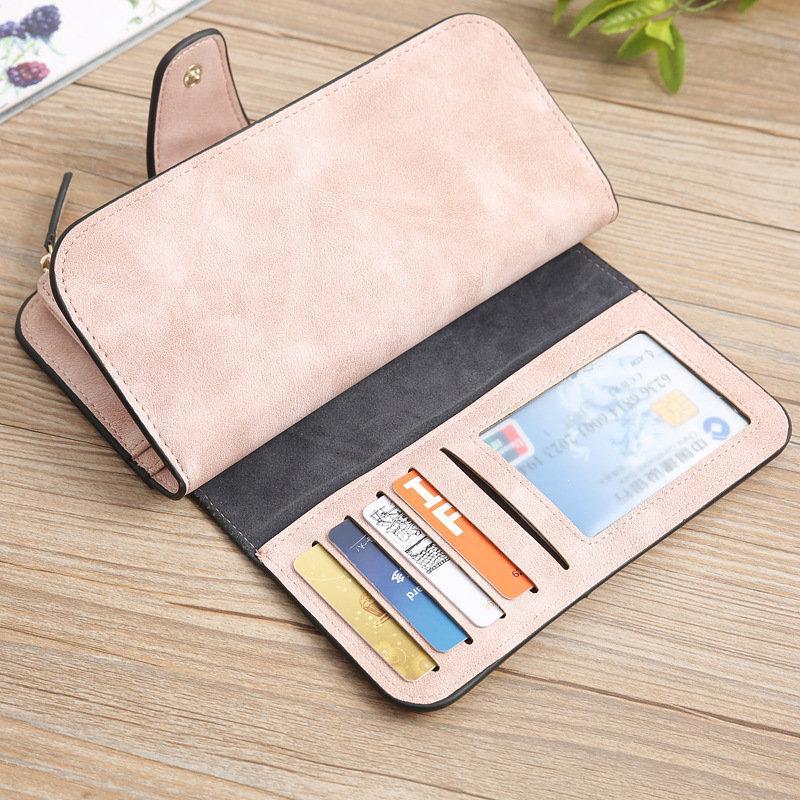 Chic Retro Multi-Slot Wallet for Women