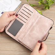 Chic Retro Multi-Slot Wallet for Women