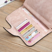 Chic Retro Multi-Slot Wallet for Women