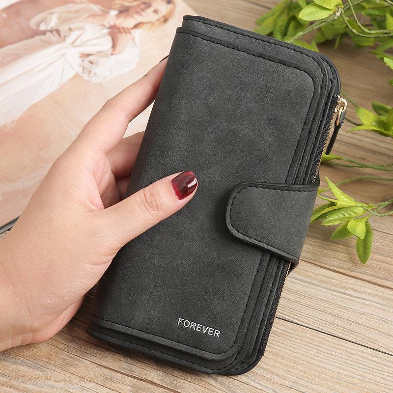 Chic Retro Multi-Slot Wallet for Women