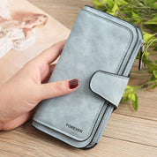 Chic Retro Multi-Slot Wallet for Women