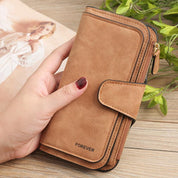 Chic Retro Multi-Slot Wallet for Women