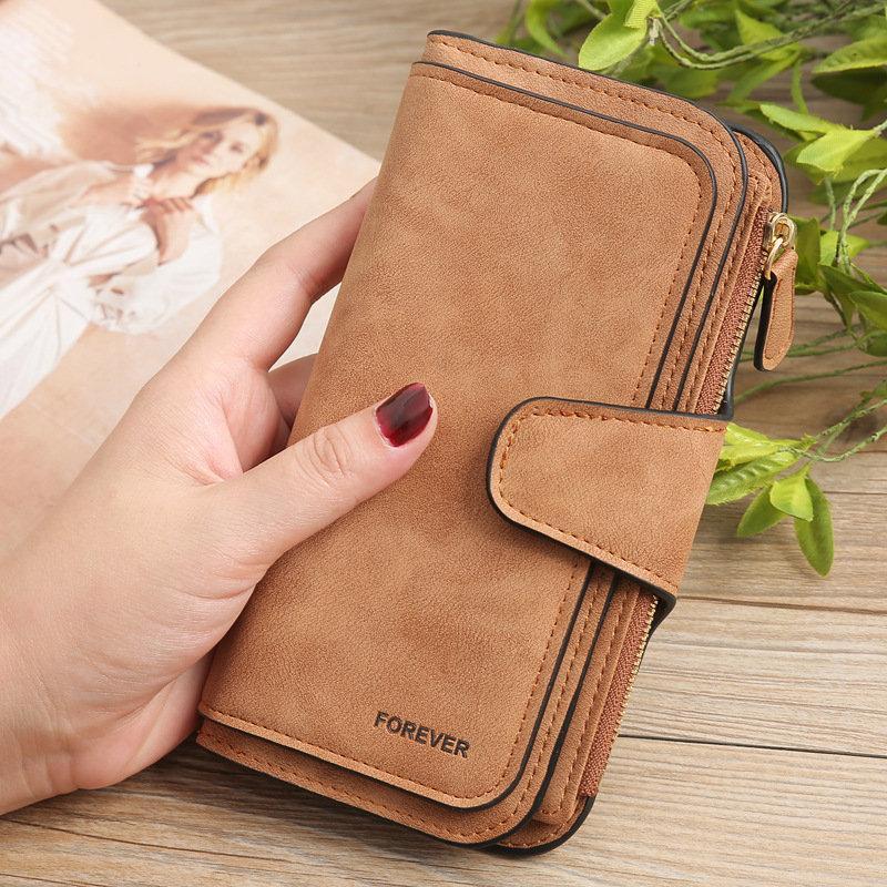 Chic Retro Multi-Slot Wallet for Women