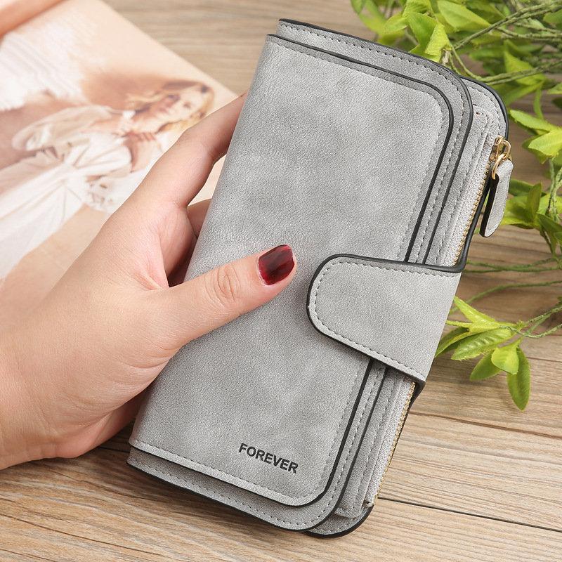 Chic Retro Multi-Slot Wallet for Women