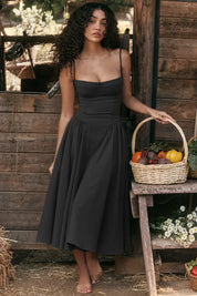 Tanya | Sophisticated Sleeveless Corset Dress