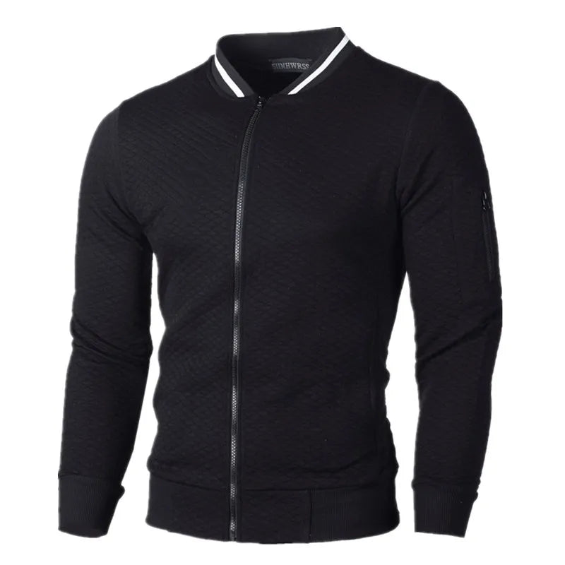 Ethan | Zip-Up Sweater – Your Go-To Blend of Warmth & Style