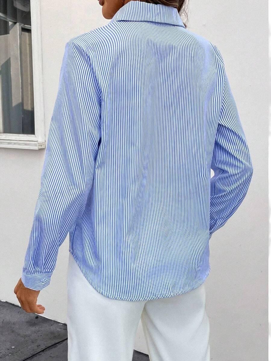 Maylene | Stylish Stripe Blouse