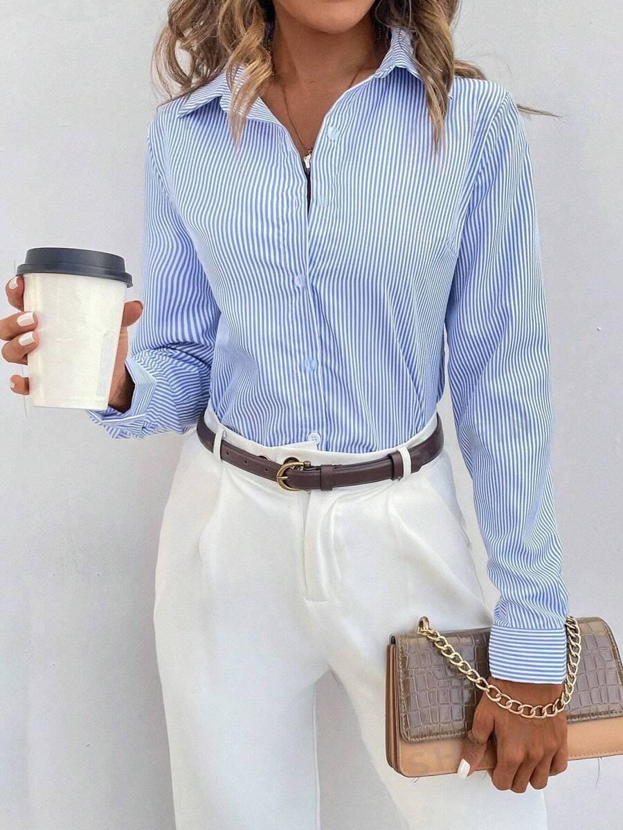 Maylene | Stylish Stripe Blouse