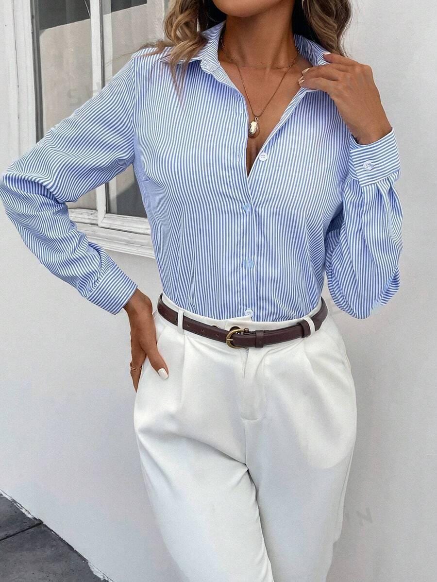 Maylene | Stylish Stripe Blouse