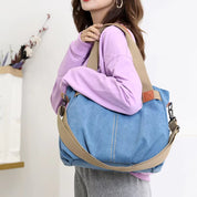 Amanda | Stylish & Functional Vintage-Inspired Canvas Tote Bag