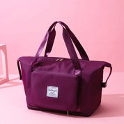 Extra Large Foldable Travel Duffle Bag with Convenient Dry Wet Separation Pocket