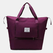Extra Large Foldable Travel Duffle Bag with Convenient Dry Wet Separation Pocket