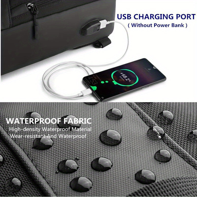 Wyatt | Waterproof Multi-Pocket Crossbody Bag
