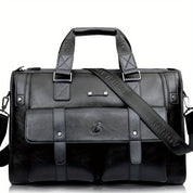 Khian | Leather Crossbody Laptop Travel Messenger Bag