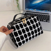 Ailany | Chic Check Travel Cosmetic Bag
